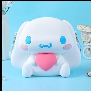 Cinnamoroll Hello kitty and friends silicone crossbody bag